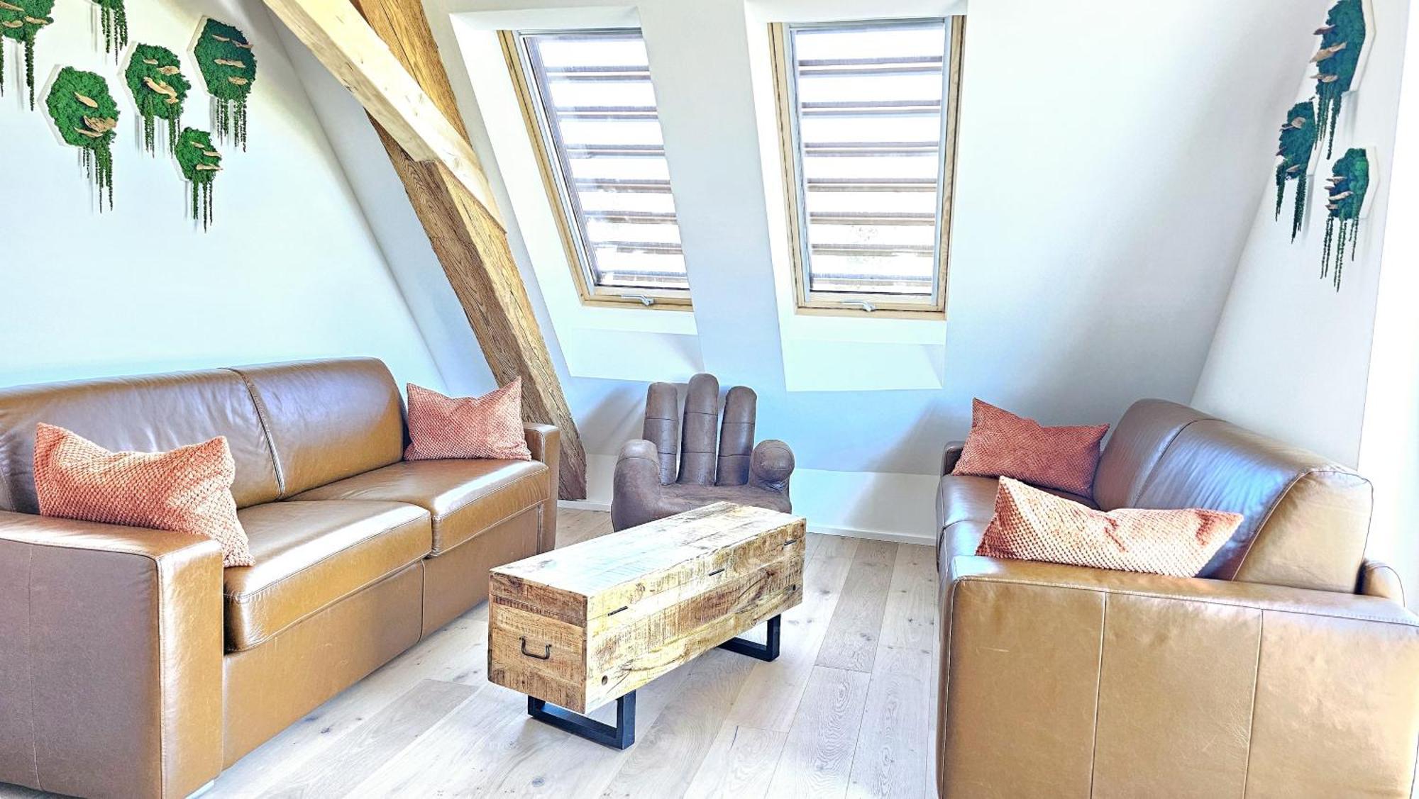 Wood World Luxury - Massage - Bergblick - Tranpolin- Parken Apartment Markdorf Bagian luar foto