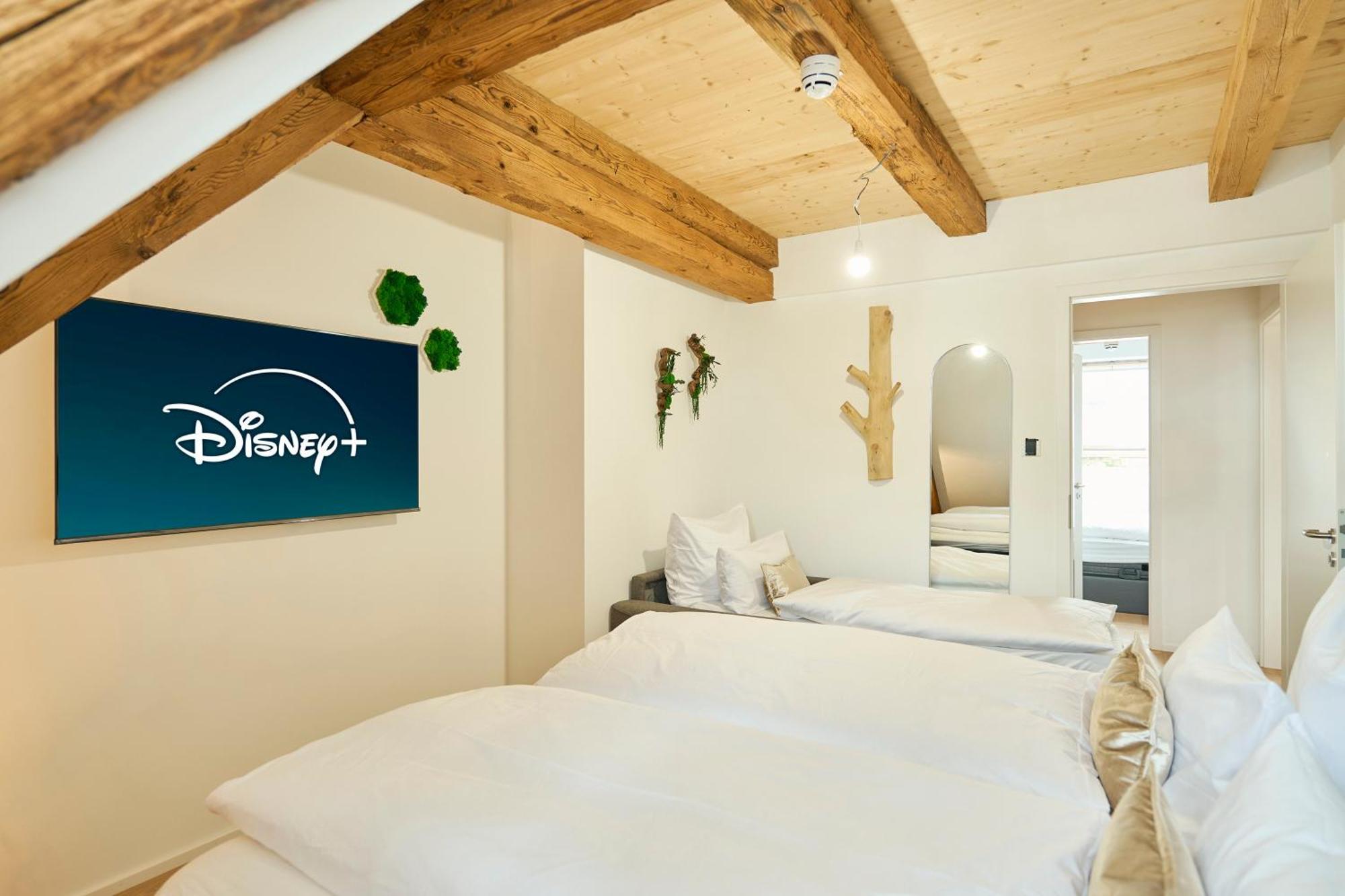 Wood World Luxury - Massage - Bergblick - Tranpolin- Parken Apartment Markdorf Bagian luar foto